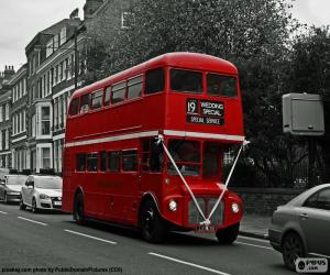 yapboz Londra'da Otobüs